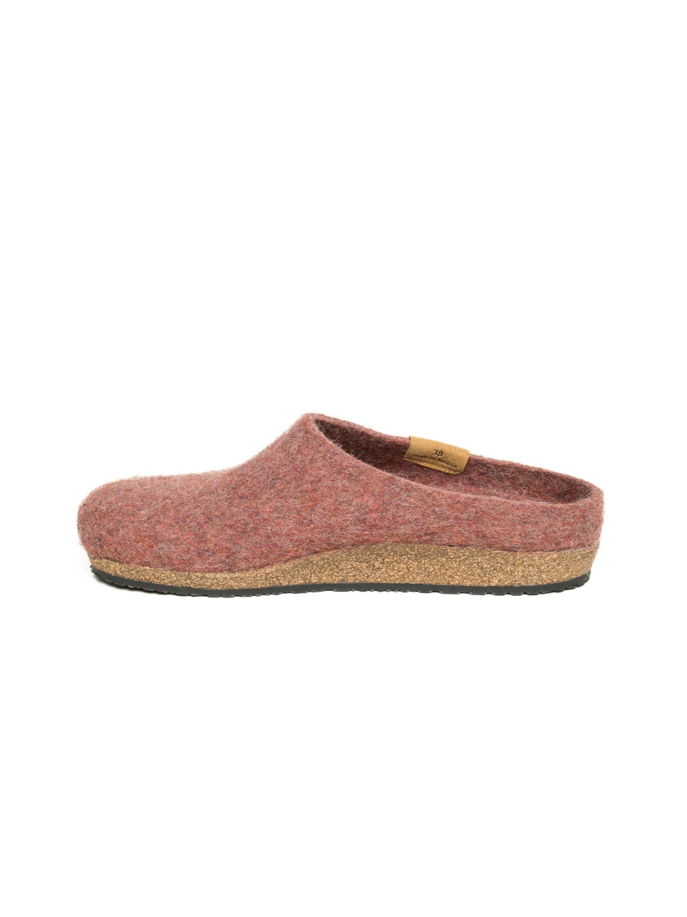 Stegmann Clogs 'Filzclogs Stegmann 208' in Red