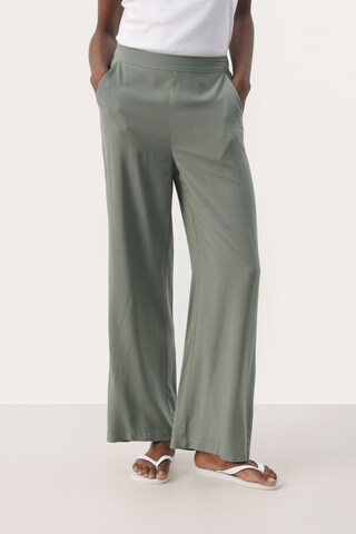 Regular Pantalon 'Pannae' Part Two en vert