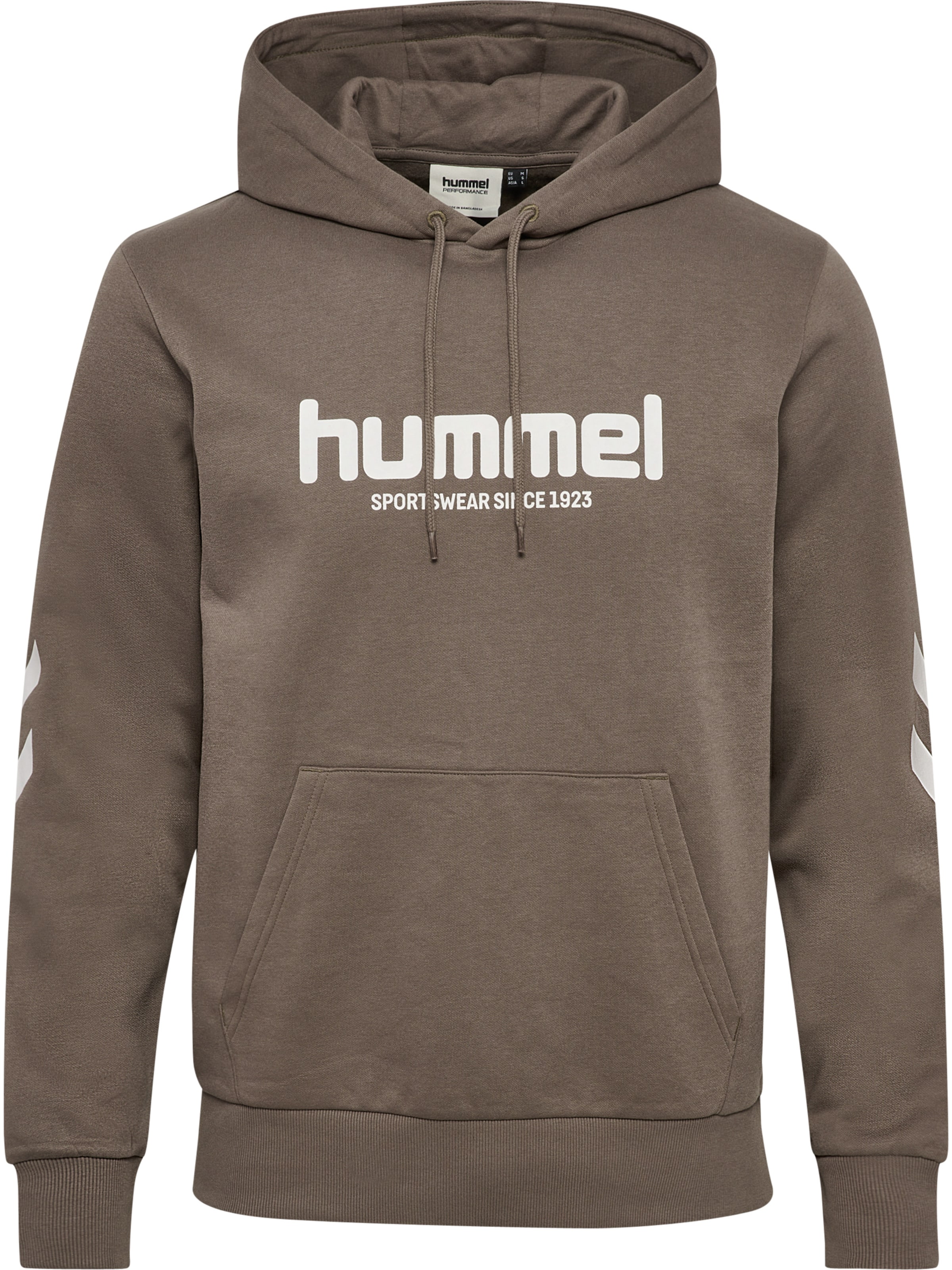 Hummel Athletic Sweatshirt in Brown: front