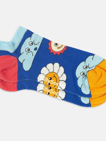DillySocks Socks 'Short Fluffy Weather' in Mixed colours