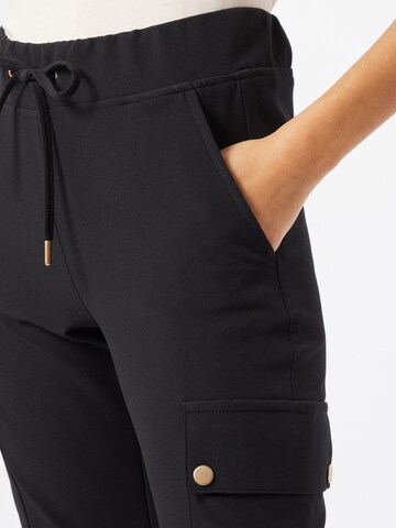 ONLY - Tapered Pantalón cargo 'Glowing' en negro