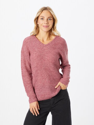 VERO MODA Sweater 'STINNA' in Pink: front