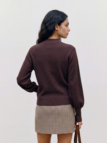 VERO MODA Sweater 'VMHollykaris' in Brown