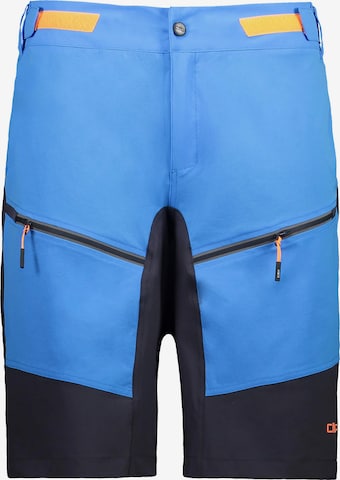 CMP Workout Pants in Blue: front