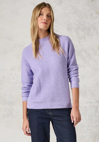 CECIL Pullover in Lila: Vorderseite