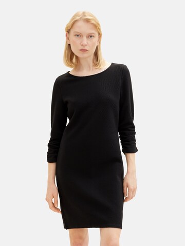 Robe TOM TAILOR en noir : devant