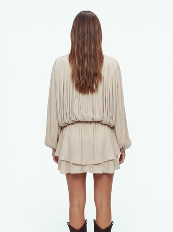 La Pajé Cocktail Dress in Beige