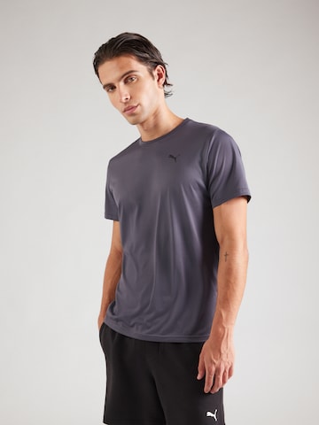 PUMA Performance shirt 'TAD ESSENTIALS' in Grey: front