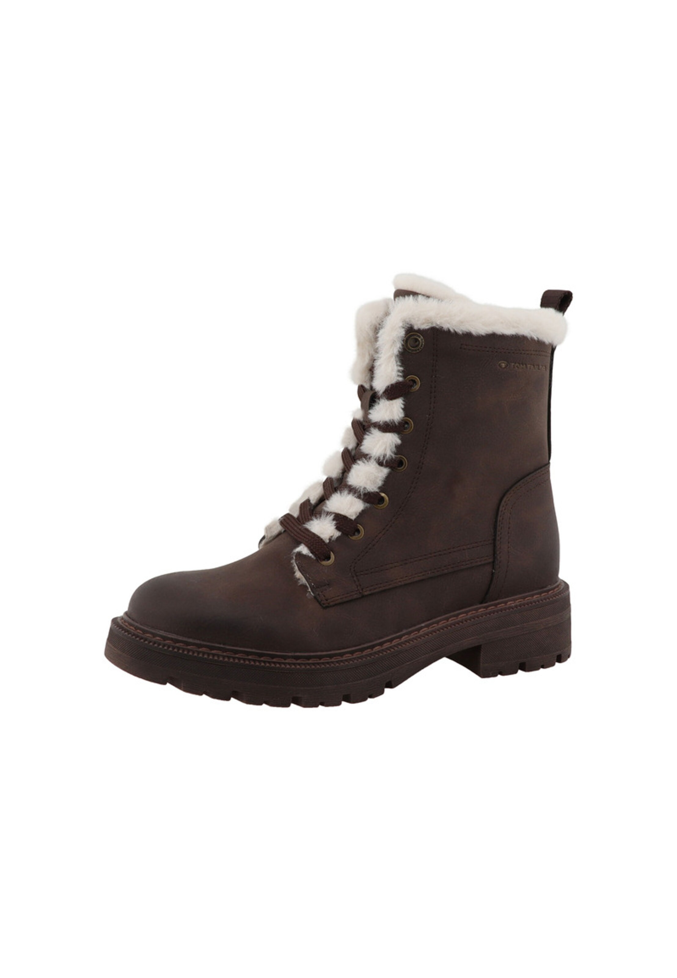 TOM TAILOR Snowboots in Bruin: voorkant
