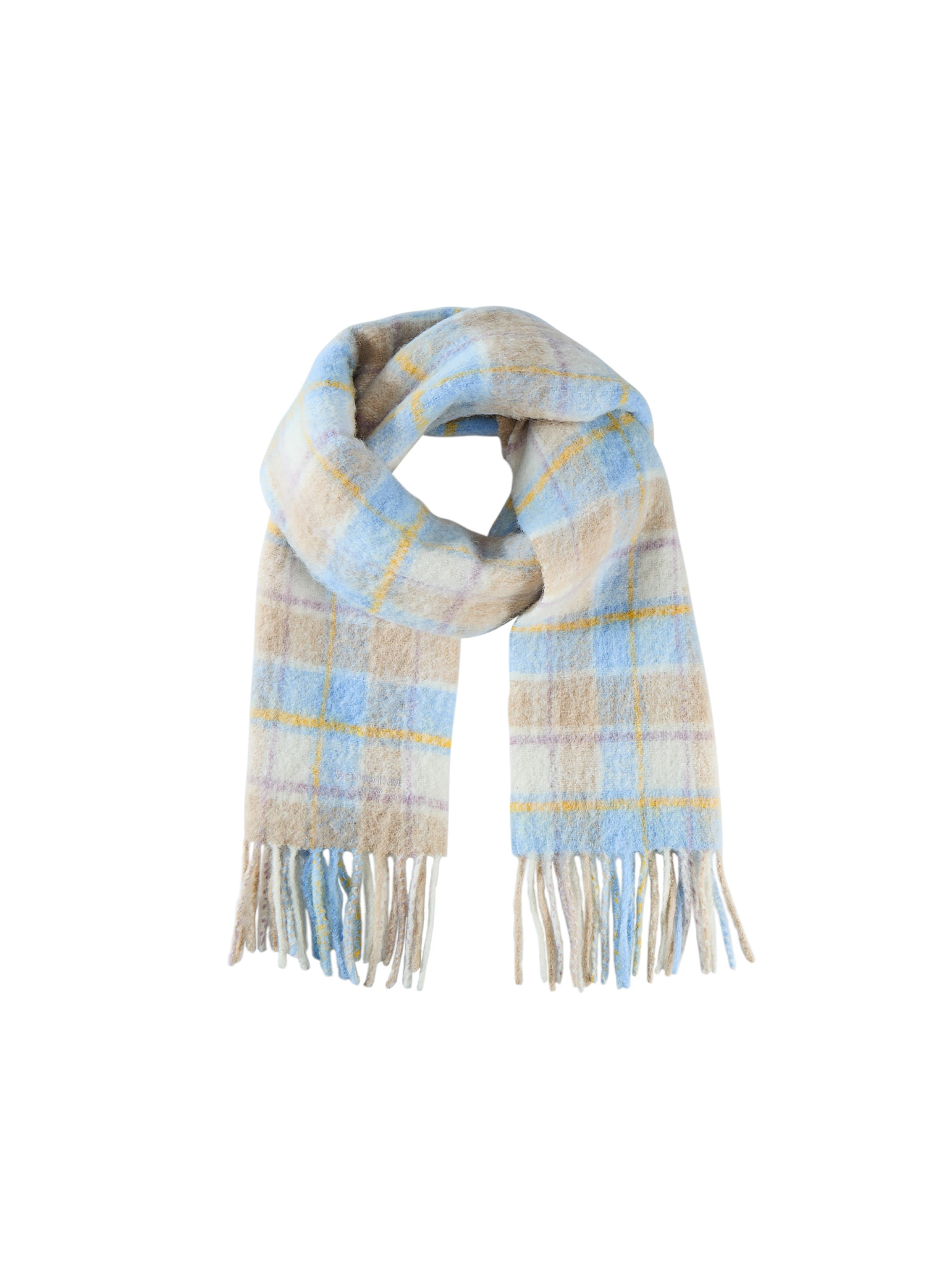 Sciarpa ' Molly ' di Victoria Hyde in blu: frontale