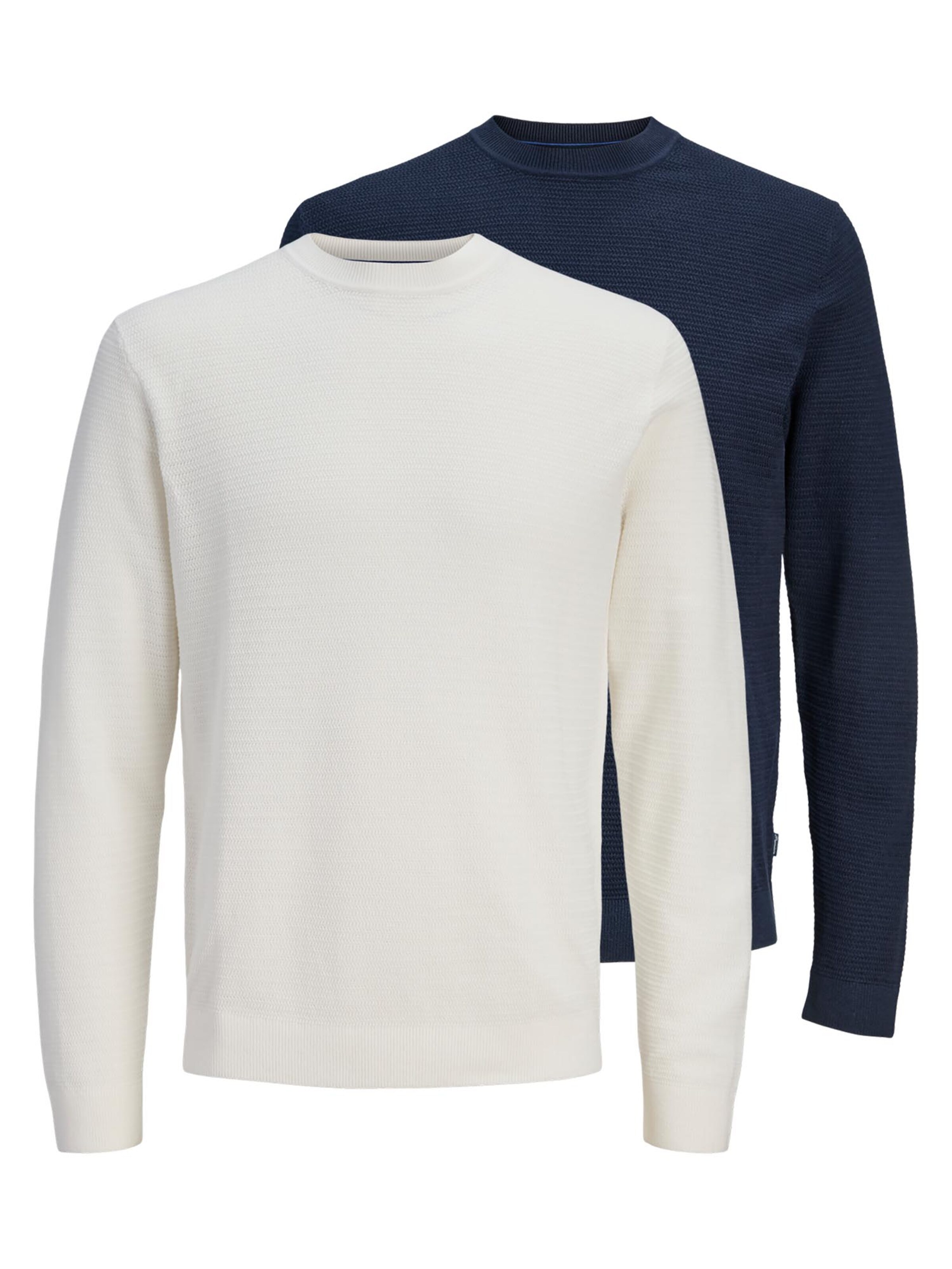 JACK & JONES Trui 'Bluriley' in Blauw: voorkant