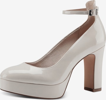 TAMARIS Slingback Pumps in Beige: front