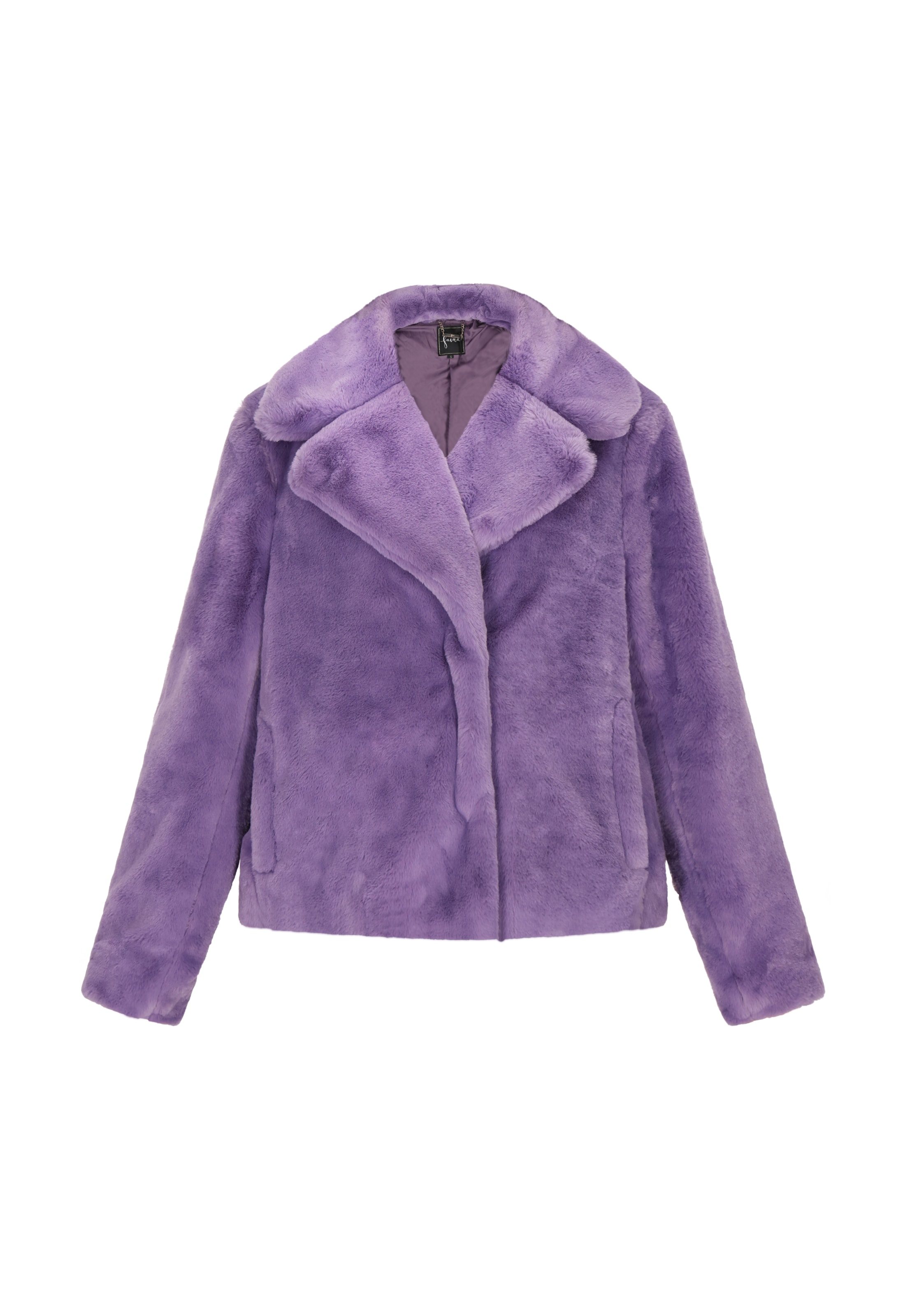 faina Prechodná bunda - Fialová: predná strana