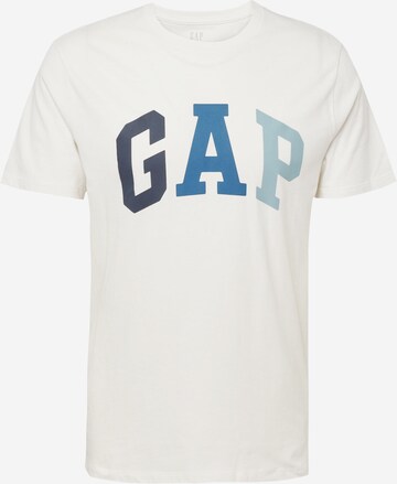 T-Shirt GAP en blanc : devant