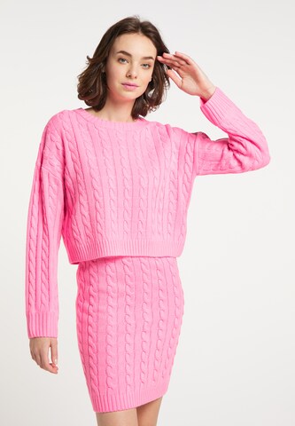 MYMO Trui in Roze: voorkant