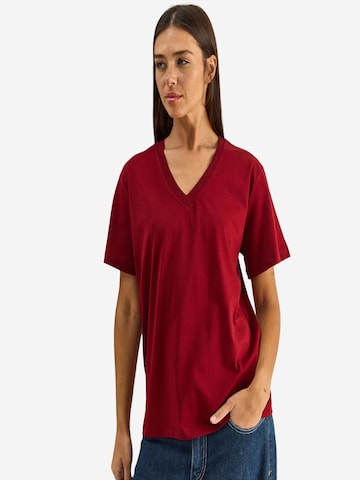 Maglietta 'T-Shirts' di Bianco Lucci in rosso
