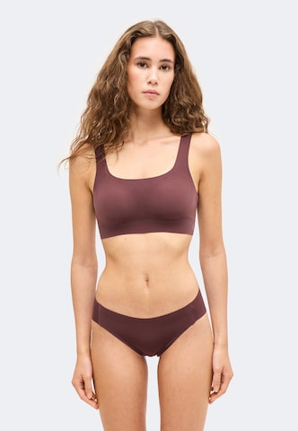 Bustier Soutien-gorge 'ZERO Feel 2.0' SLOGGI en rouge : devant