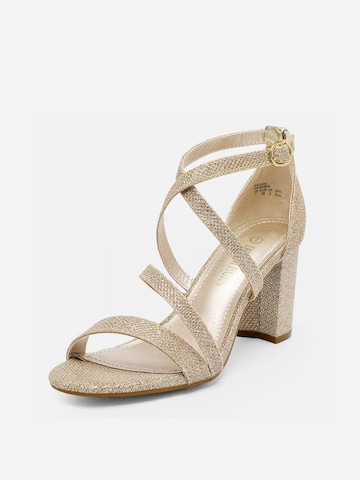 Dream Pairs Riemensandale‌‌‌‌‌ in Gold