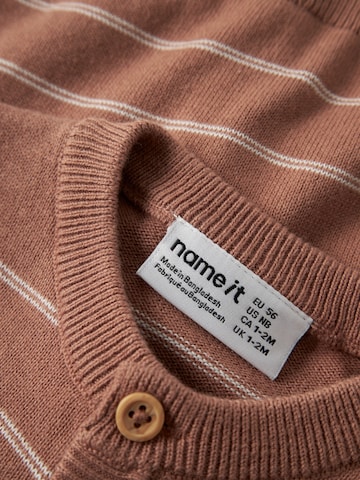 Cardigan NAME IT en marron