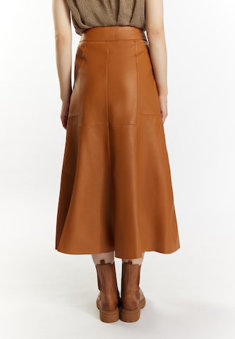 DreiMaster Vintage Skirt in Brown