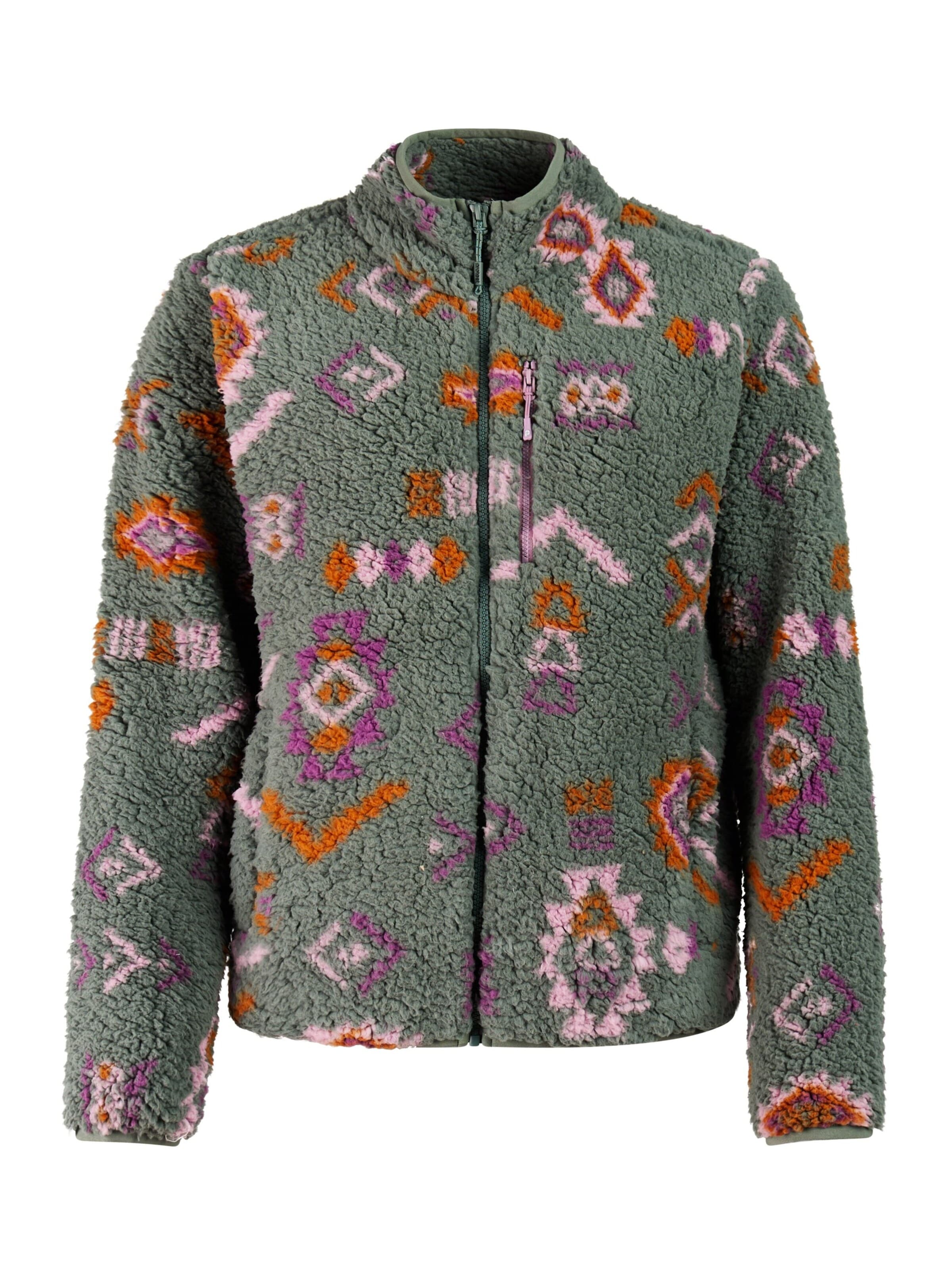 PROTEST Fleecejacke 'PRTPayton'‌‌‌‌‌‌ in Lila: Vorderseite