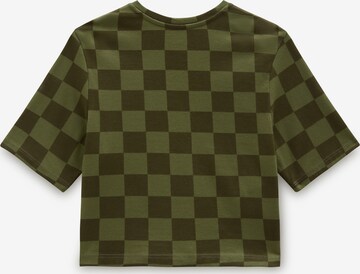 Maglietta 'CHECKER' di VANS in verde