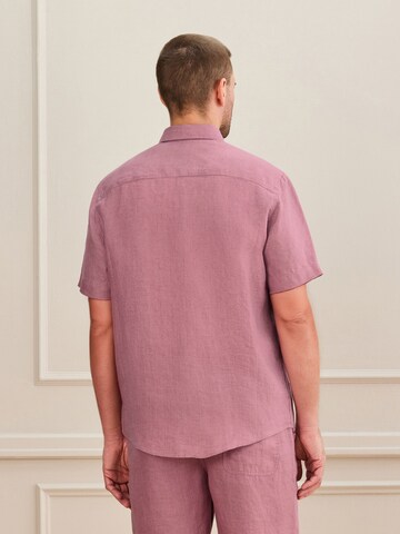 Next Regular Fit Hemd in Pink