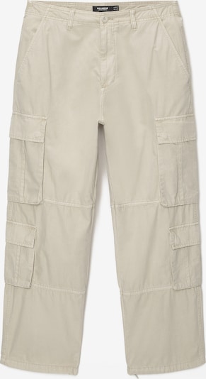 Pantaloni cargo Pull&Bear di colore offwhite, Visualizzazione prodotti