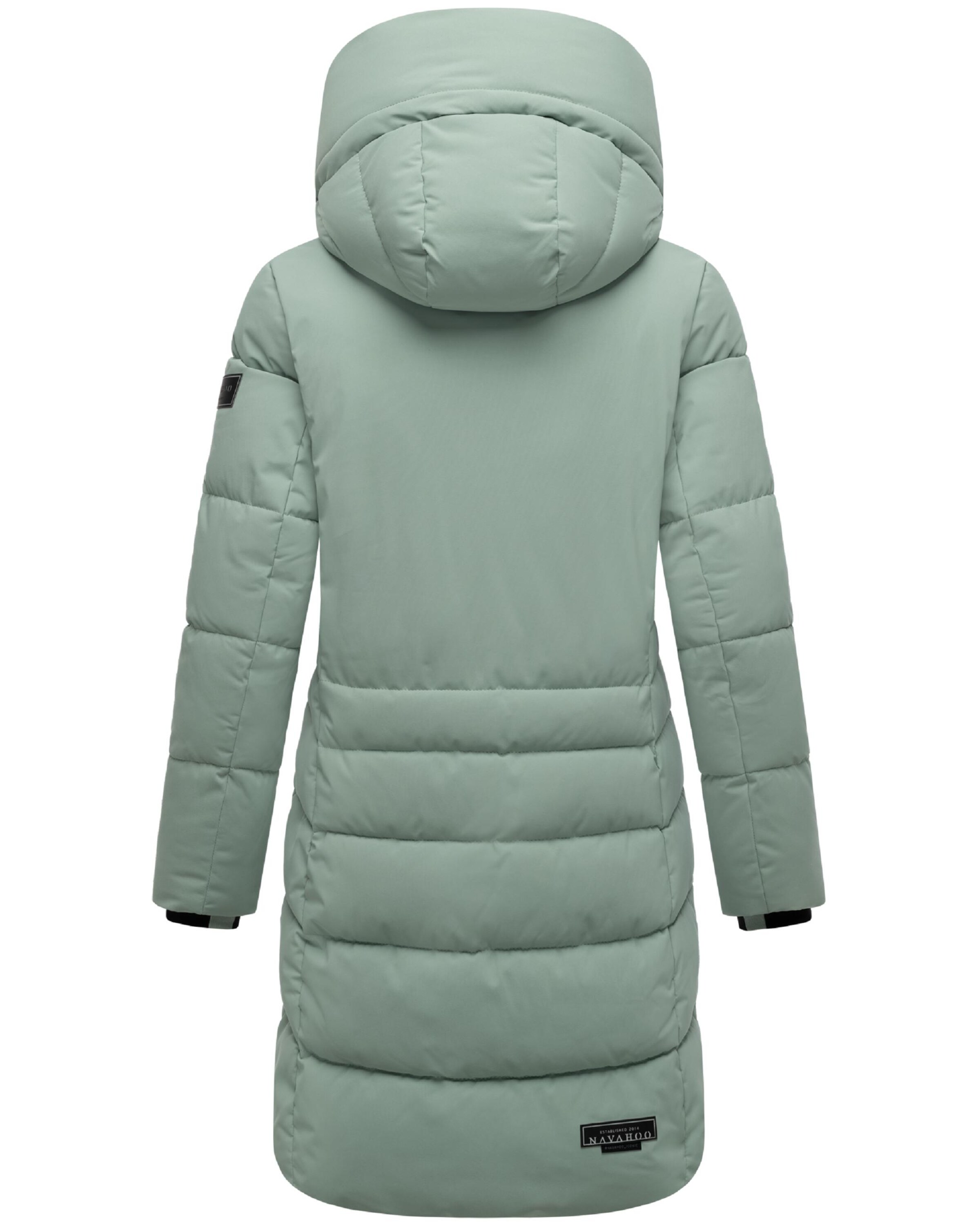 NAVAHOO Зимнее пальто 'Mondnebel XIV' в Зеленый