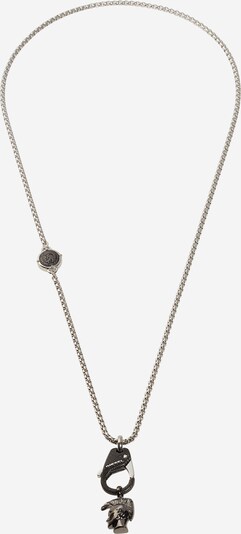 DIESEL Necklace in Anthracite / Silver, Item view