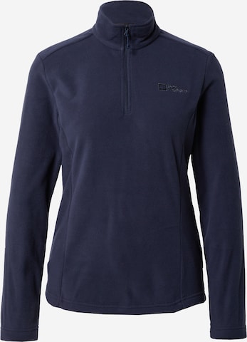 JACK WOLFSKIN Sportpullover 'Taunus' in Blau: predná strana