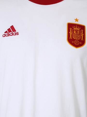 ADIDAS SPORTSWEAR Trikot 'Spain 3-Stripes' – bílá