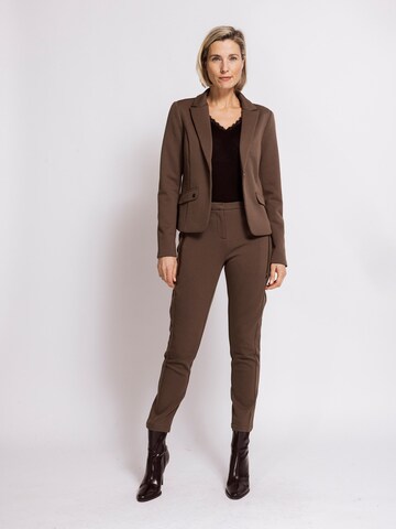 Zhrill Slim fit Pants 'ZHCHIARA' in Brown