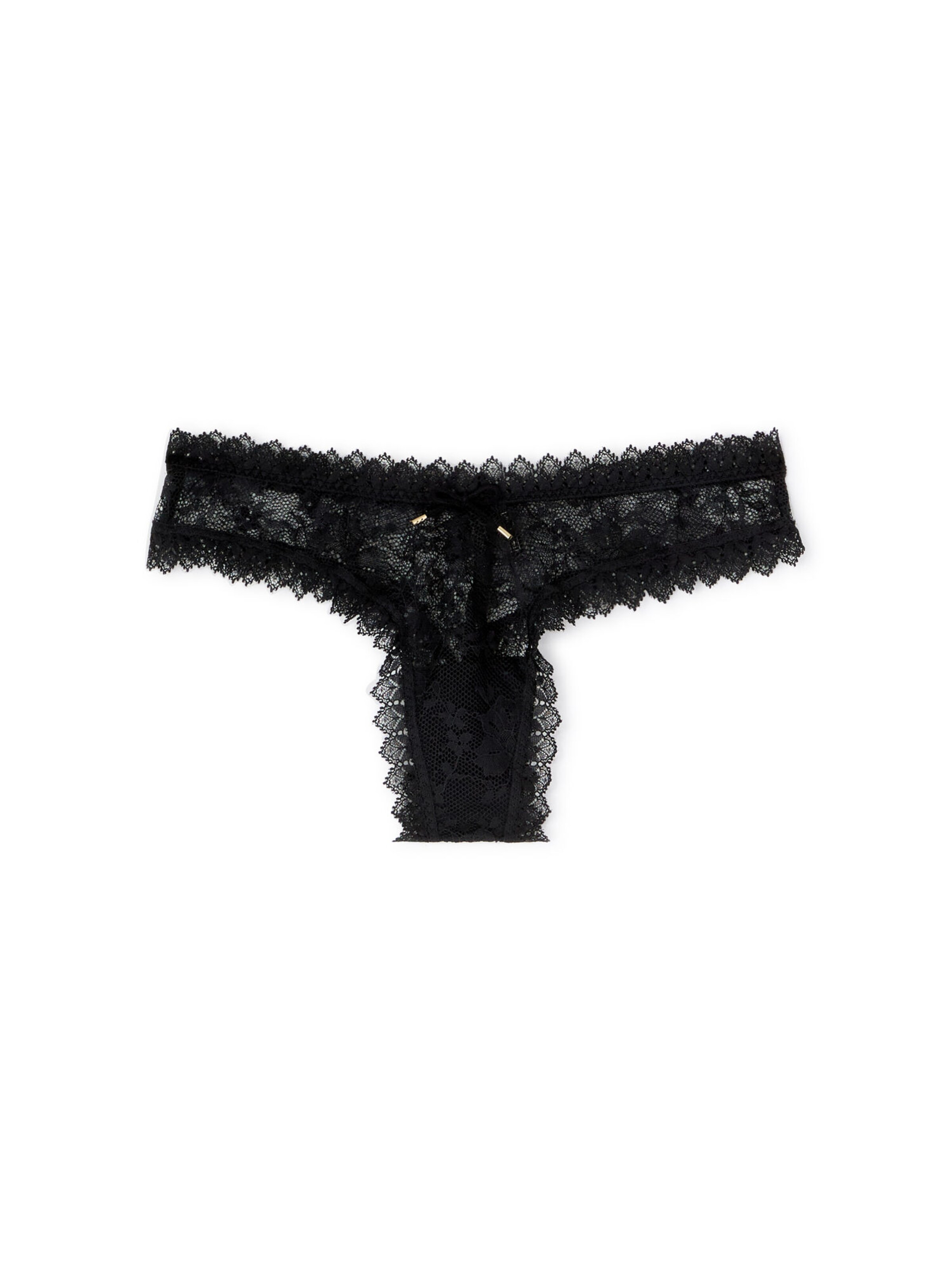 INTIMISSIMI String 'Tempting Treat' in S in schwarz, Produktansicht