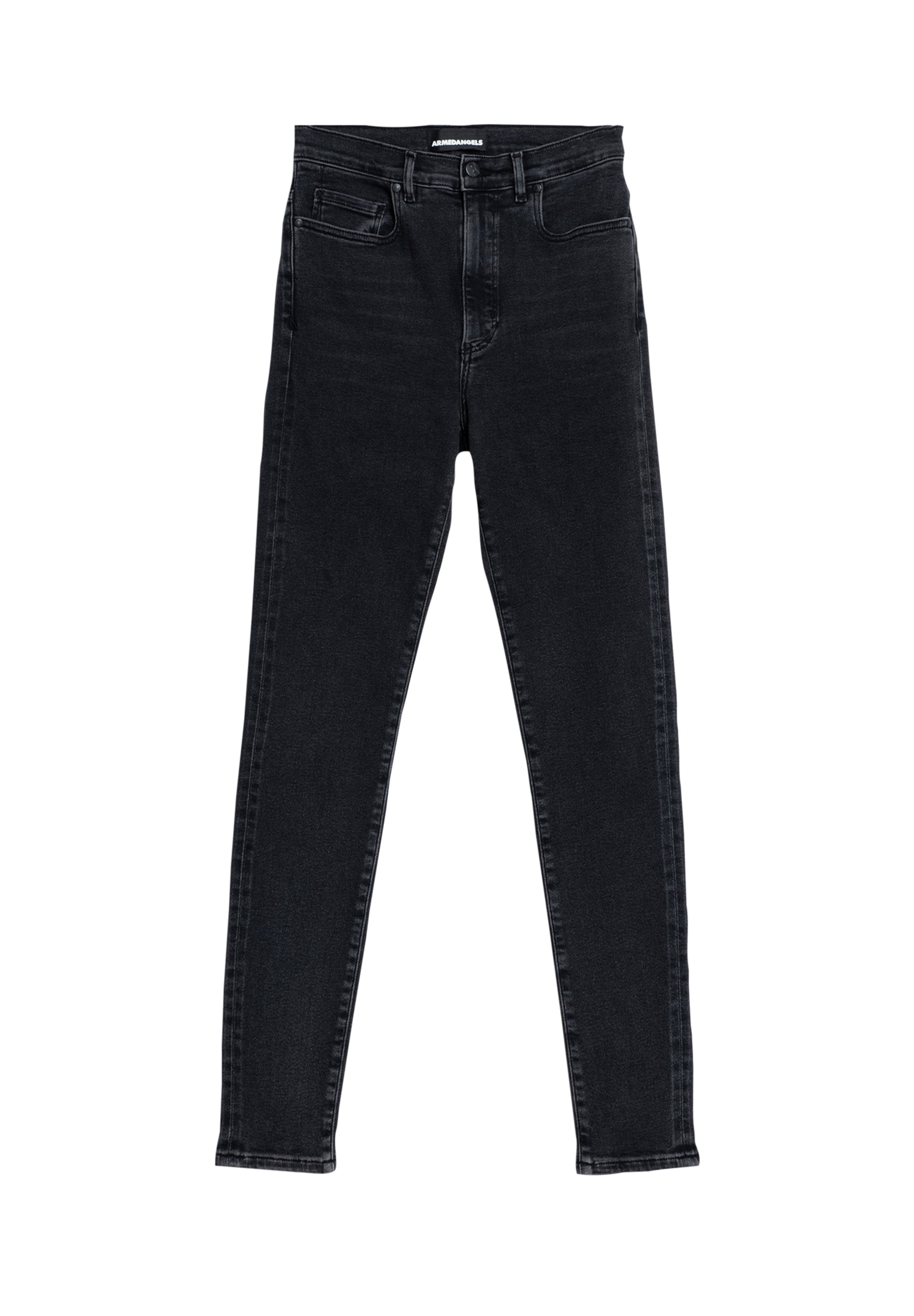 ARMEDANGELS Skinny Jeans 'INGAA' in Black: front