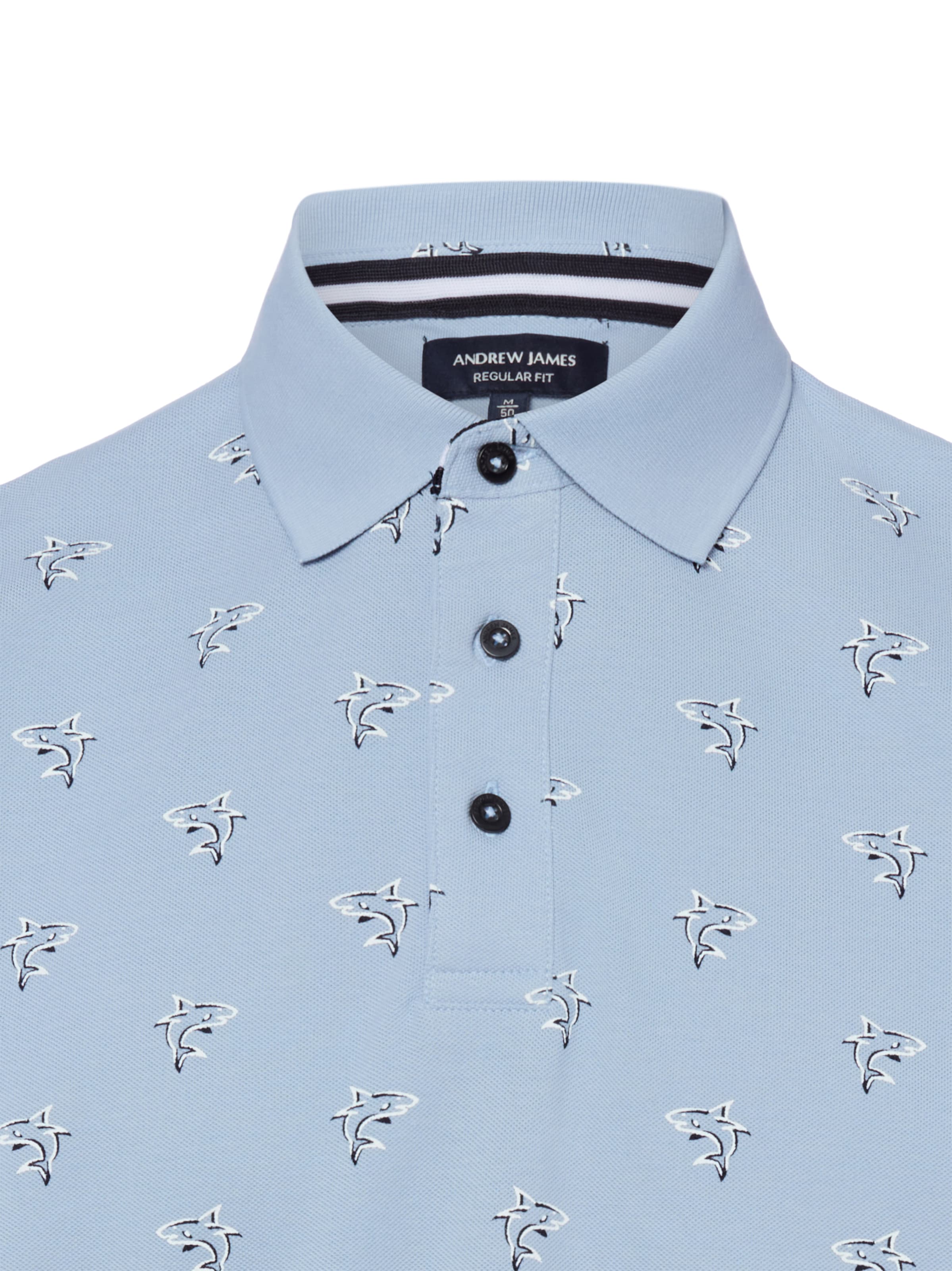 T-Shirt Andrew James en bleu