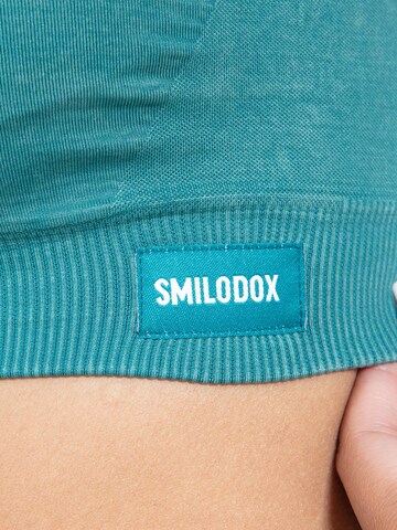 Smilodox Bustier Sport bh in Groen
