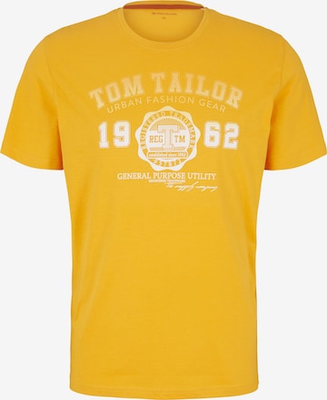 TOM TAILORMajica - žuta boja: prednji dio