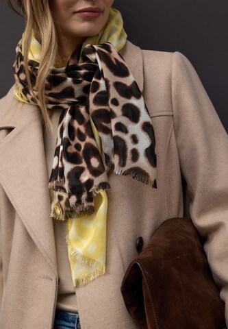 STREET ONE Scarf in Yellow: front