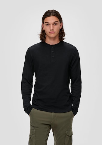 QS Shirt in Black: front