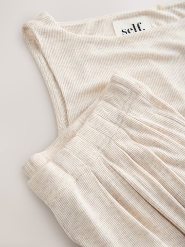 self. - Pijama en beige