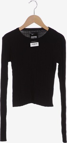 Bershka Sweater & Cardigan in M in Black: front
