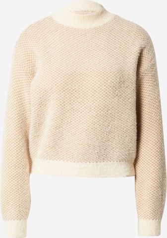 Another Label Sweter 'Mae' w kolorze beżowy: przód