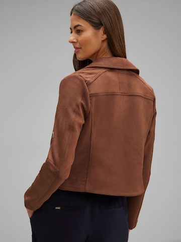 Veste mi-saison STREET ONE en marron