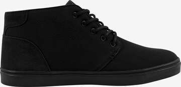 Urban Classics - Sapatilhas altas 'Hibi' em preto