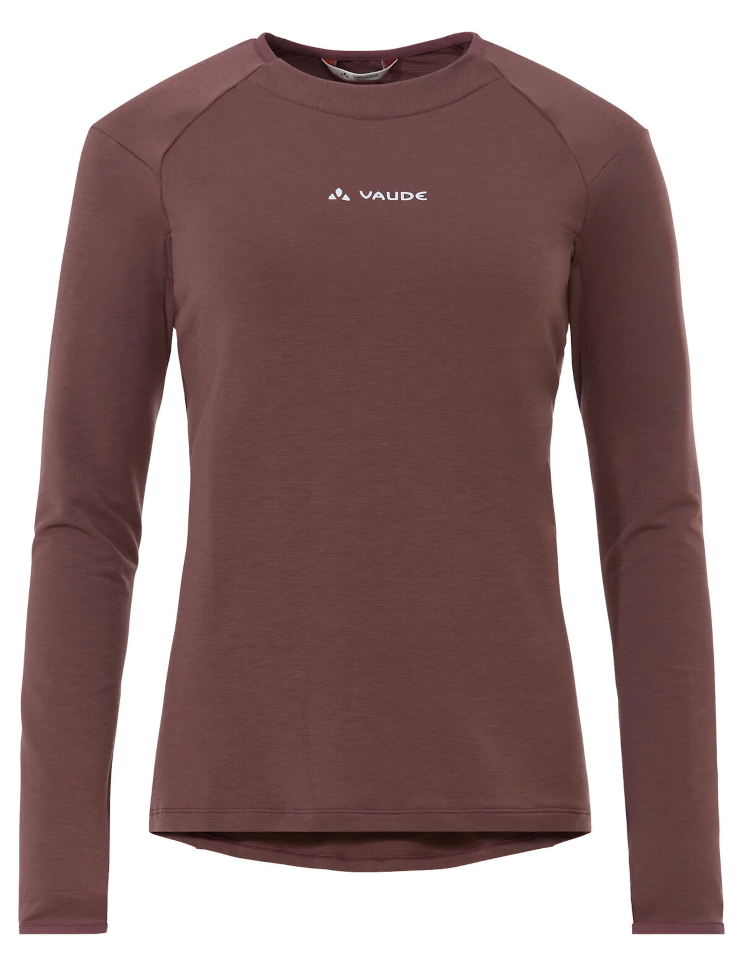 VAUDE Funktionsshirt 'Monviso' in Rot: Vorderseite