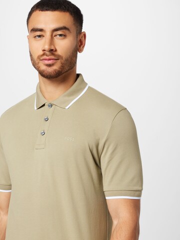 BOSS Poloshirt 'Parlay' in Grün