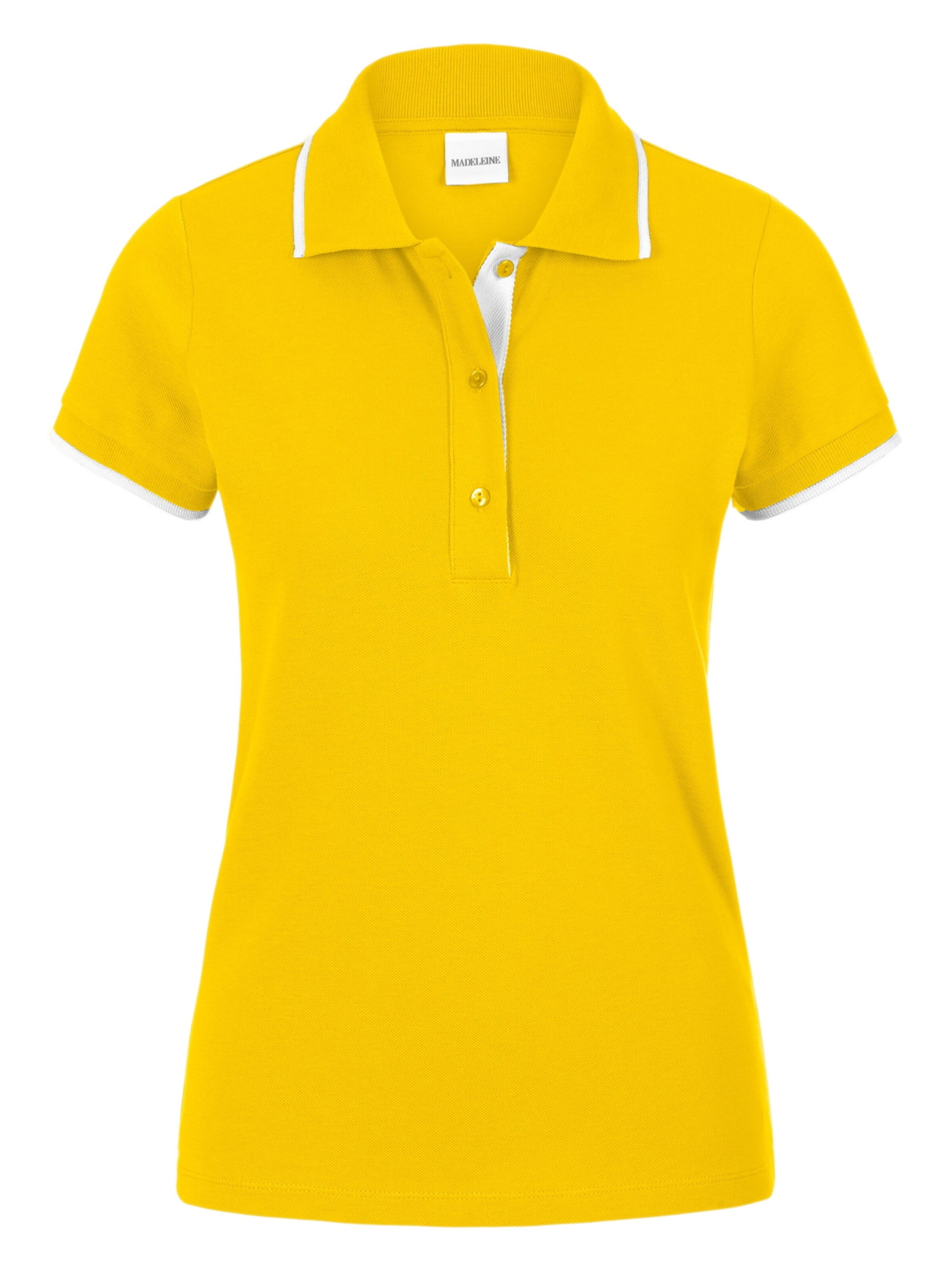 MADELEINE Shirt in Gelb: Vorderseite