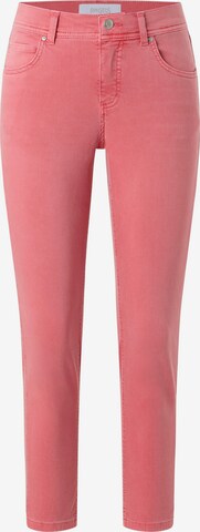 Angels Slimfit Jeans 'Ornella' in Roze: voorkant