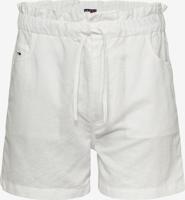 Pantaloni di Tommy Jeans in bianco: frontale